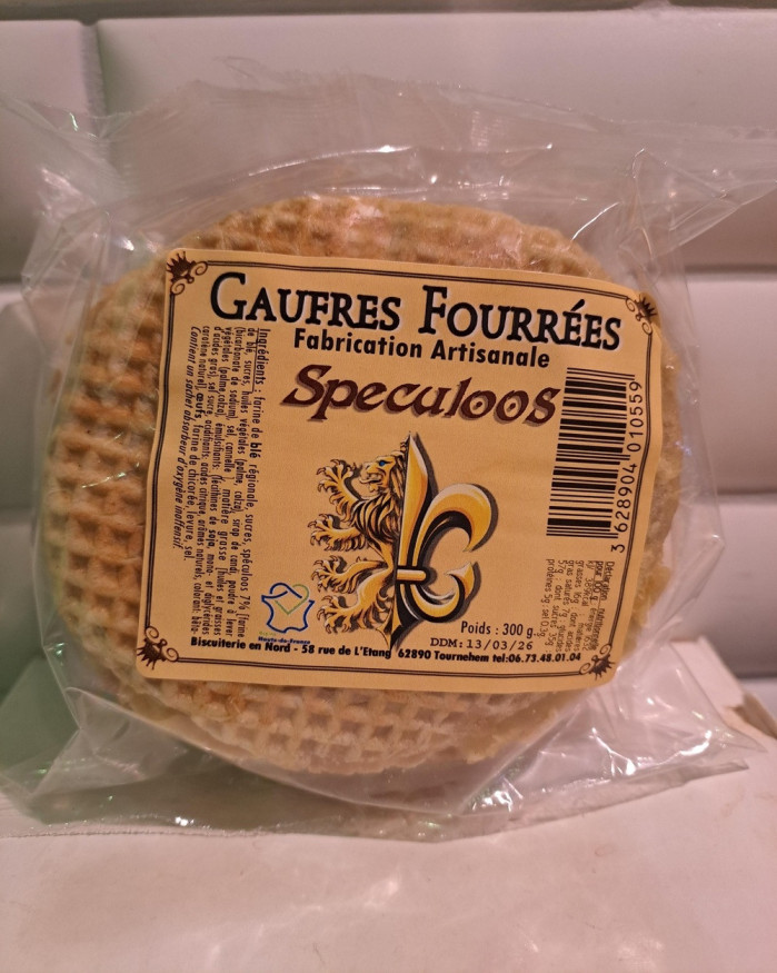 Gaufres fourrées SPECULOOS