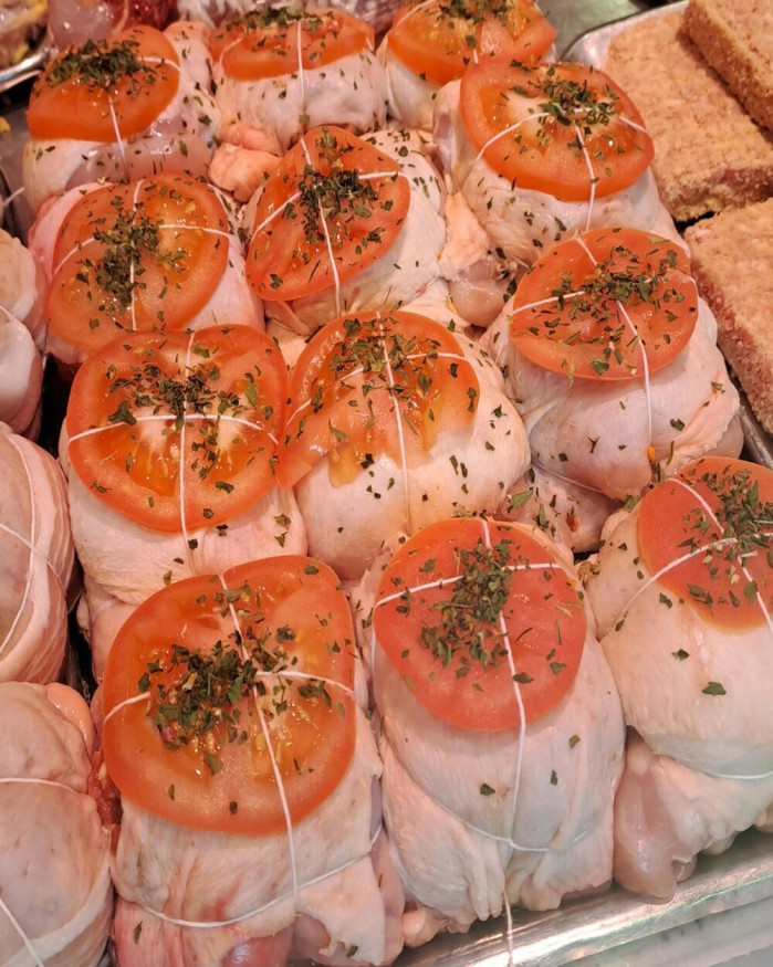 Paupiette de Poulet Basquaise à CUIRE